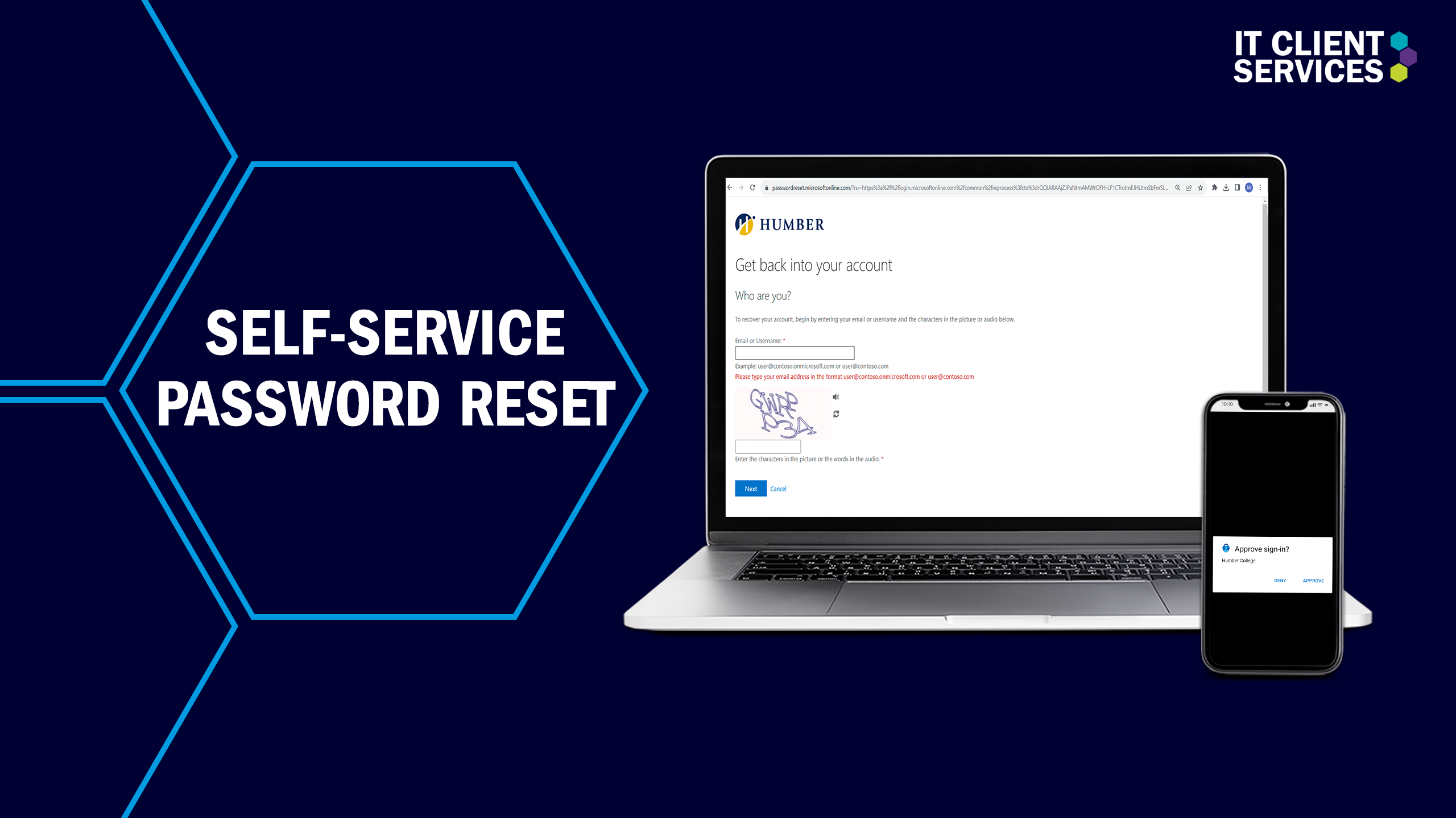 Password Resets Have Never Been Easier Humber Communiqué